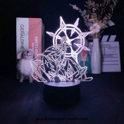 2021 Albedo Genshin Impact Figure 3D Lamp Led Rgb Night Lights