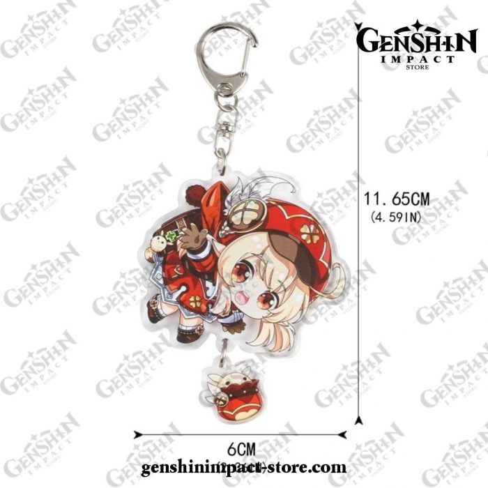 2021 Cute Lady Genshin Impact Keychain