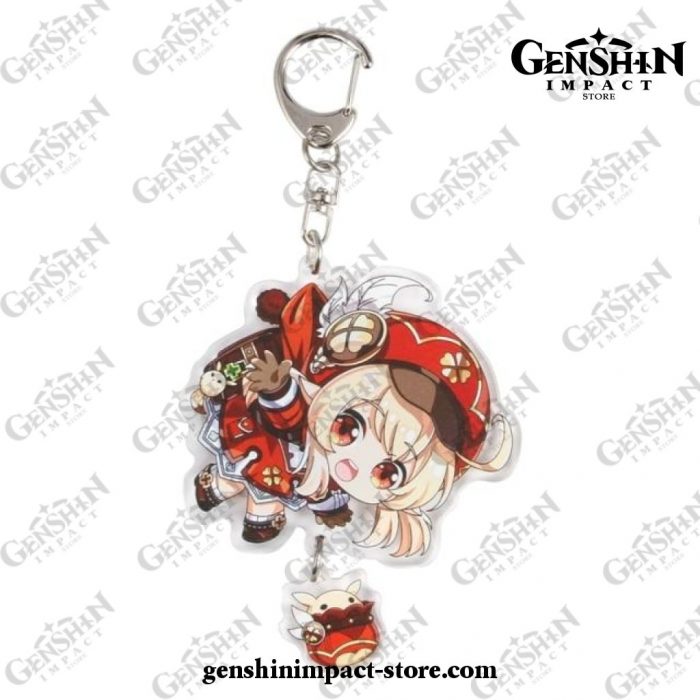 2021 Cute Lady Genshin Impact Keychain Klee