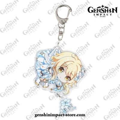 2021 Cute Lady Genshin Impact Keychain Sucrose