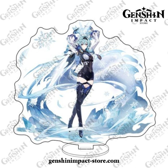 2021 Eula Genshin Impact Double-Side Acrylic Stand Figure Model