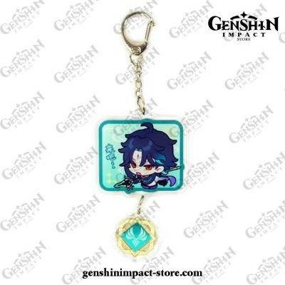 2021 Genshin Impact Keychain High Quality Kaeya