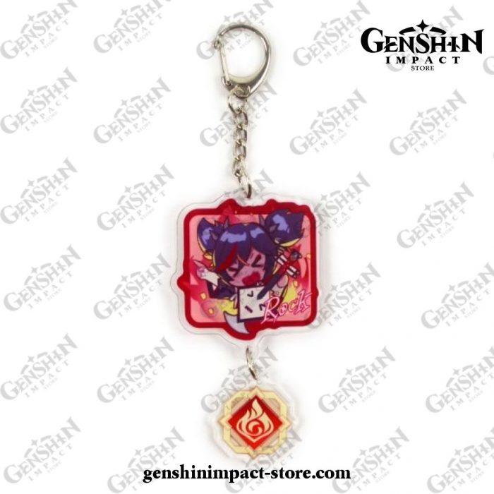 2021 Genshin Impact Keychain High Quality Xinyan