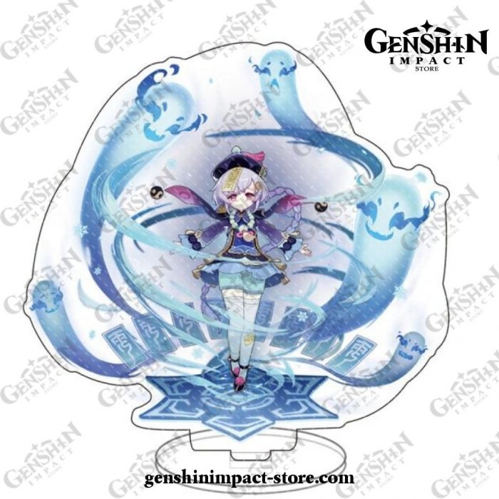 2021 Qiqi Genshin Impact Double-Side Acrylic Stand Figure Model