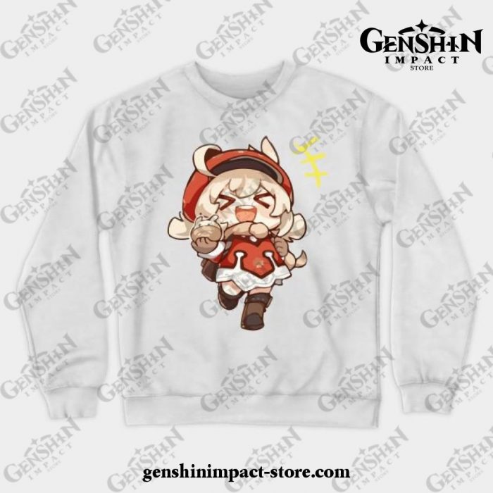 Bomb Girl [Genshin Impact] Crewneck Sweatshirt White / S