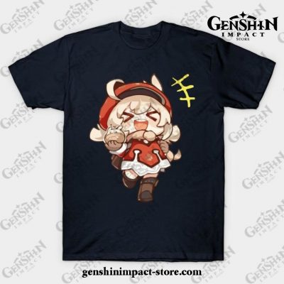 Bomb Girl [Genshin Impact] T-Shirt Navy Blue / S