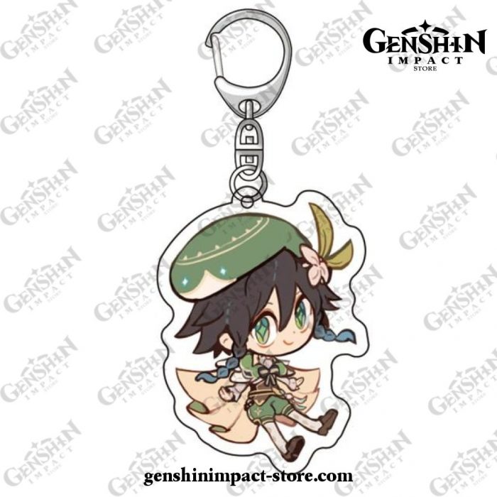 Chibi Diona Genshin Impact Acrylic Keychain