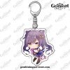 Chibi Keqing Genshin Impact Acrylic Keychain