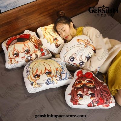 Cute Girl Genshin Impact Plush Pillow