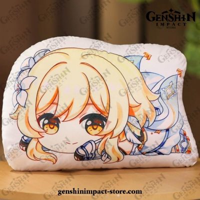 Cute Girl Genshin Impact Plush Pillow Lumine / 45Cm