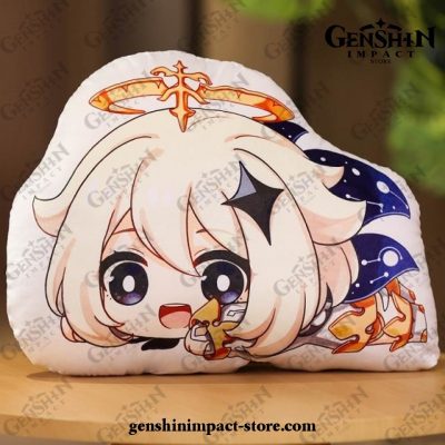 Cute Girl Genshin Impact Plush Pillow Paimon / 45Cm