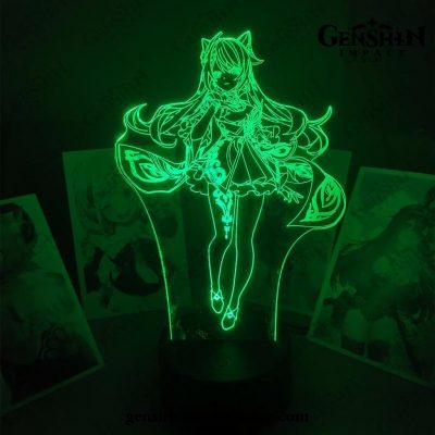 Cute Keqing Genshin Impact Figure 3D Lamp Led Rgb Night Lights