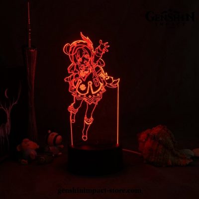 Cute Klee Genshin Impact Figure 3D Lamp Led Rgb Night Lights