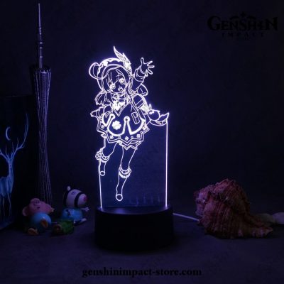 Cute Klee Genshin Impact Figure 3D Lamp Led Rgb Night Lights