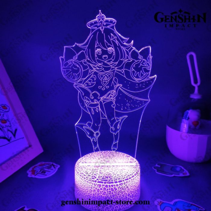 Cute Paimon Genshin Impact Figure 3D Lamp Led Rgb Night Lights