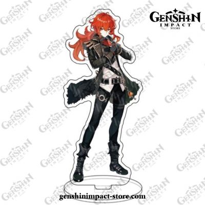 Diluc Handsome Genshin Impact Double-Side Acrylic Stand Figure Model
