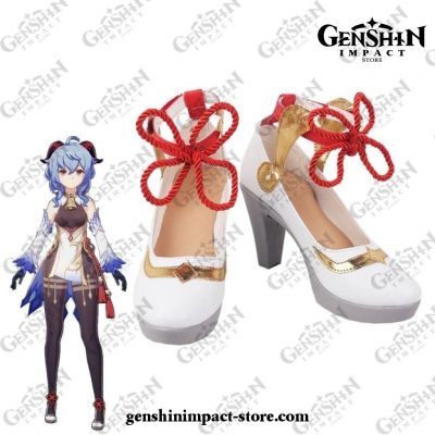 Ganyu Genshin Impact Cosplay Shoes