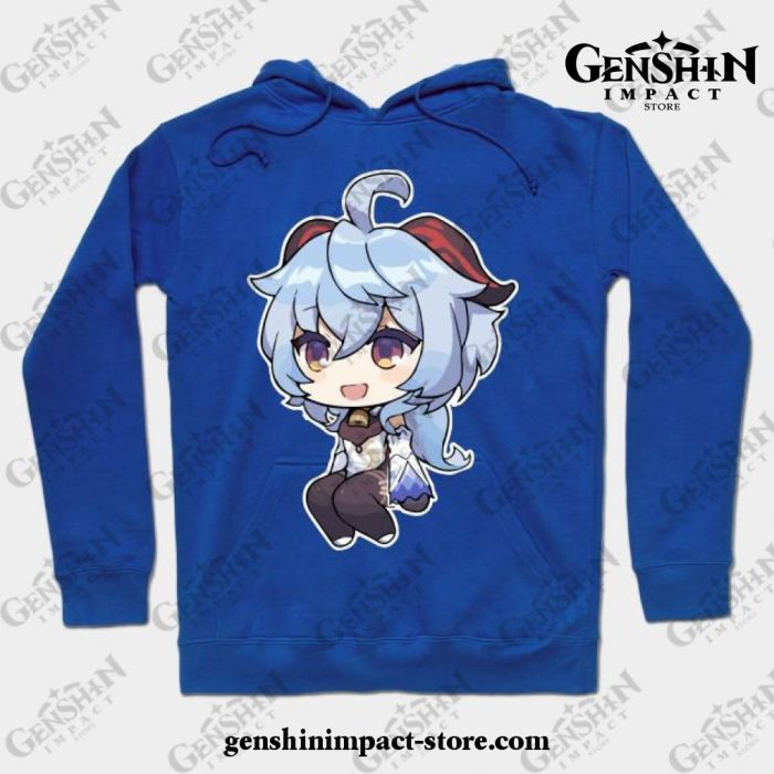 Ganyu [Genshin Impact] Hoodie Blue / S