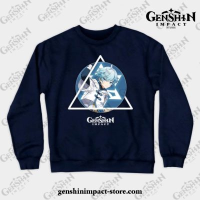 Genshin Impact - Chongyun Crewneck Sweatshirt Navy Blue / S