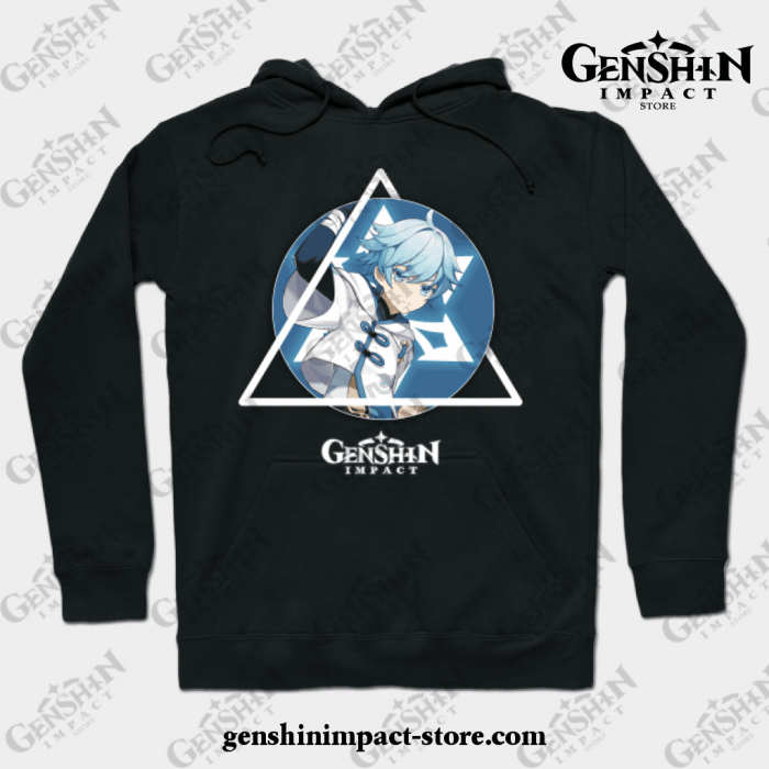 Genshin Impact - Chongyun Hoodie Black / S