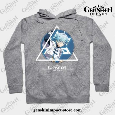 Genshin Impact - Chongyun Hoodie Gray / S