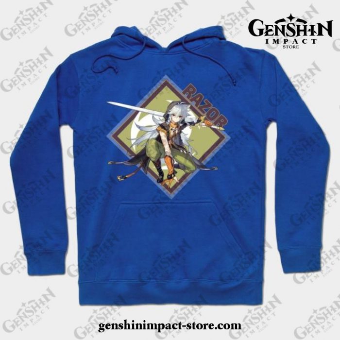 Genshin Impact Collection - Razor Hoodie Blue / S