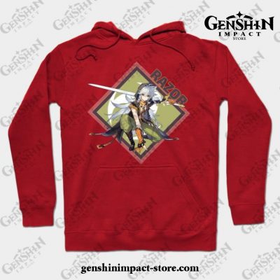 Genshin Impact Collection - Razor Hoodie Red / S