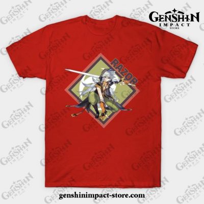 Genshin Impact Collection - Razor T-Shirt Red / S