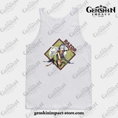 Genshin Impact Collection - Razor Tank Top White / S