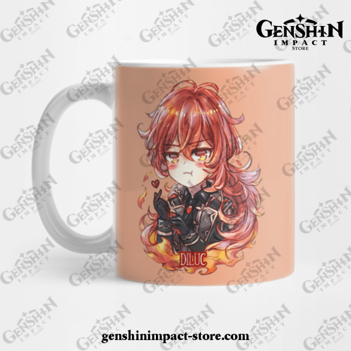 Genshin Impact Diluc 2 Mug