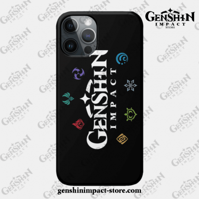 Genshin Impact Elements (Colours) Phone Case Iphone 7+/8+