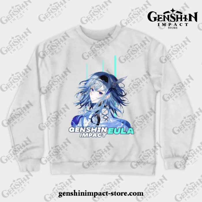 Genshin Impact - Eula Crewneck Sweatshirt White / S