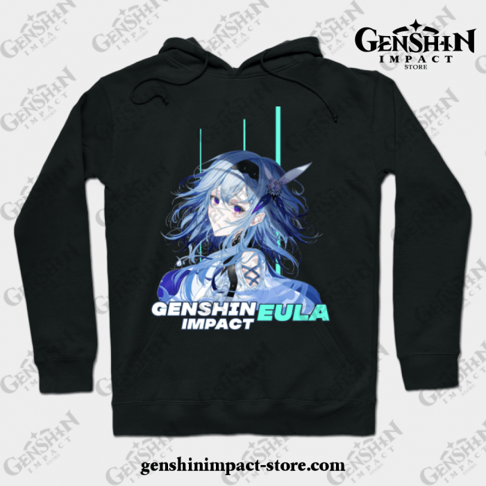 Genshin Impact - Eula Hoodie Black / S