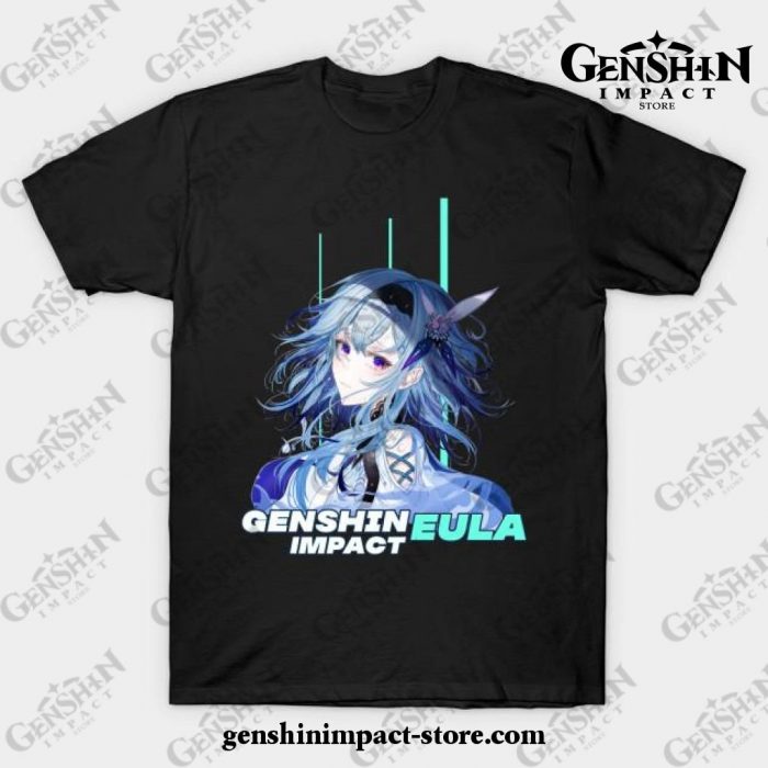 Genshin Impact - Eula T-Shirt Black / S