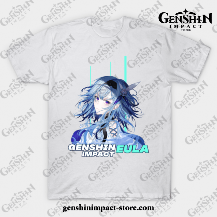 Genshin Impact - Eula T-Shirt White / S