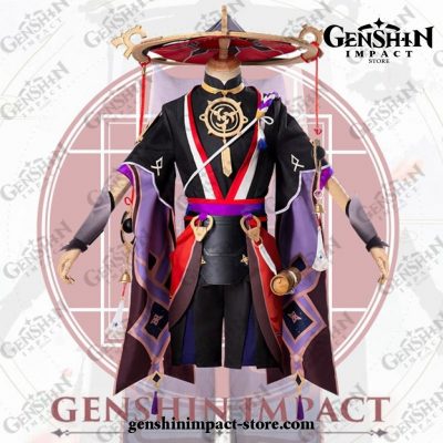 Genshin Impact Fatui Cosplay Costume Full Set