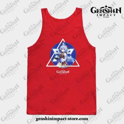 Genshin Impact - Ganyu Tank Top Red / S
