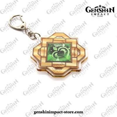 Genshin Impact Gods Eye Element Vision Acrylic Keychain Dendro 2