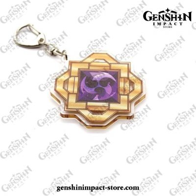 Genshin Impact Gods Eye Element Vision Acrylic Keychain Electro 2