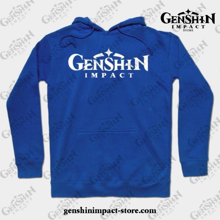 Genshin Impact Hoodie Blue / S