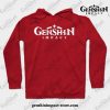 Genshin Impact Hoodie Red / S