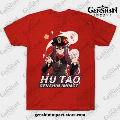 Genshin Impact - Hu Tao 2 T-Shirt Red / S
