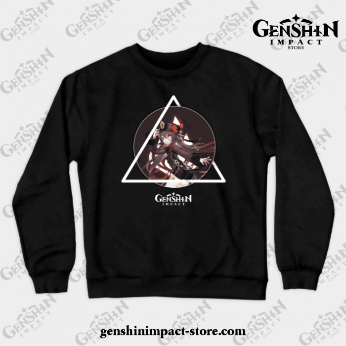 Genshin Impact - Hu Tao 3 Crewneck Sweatshirt Black / S