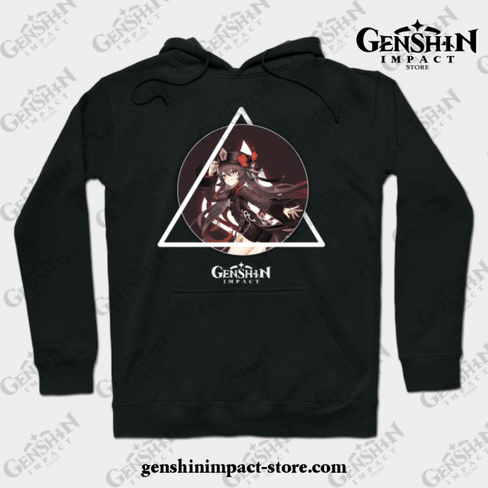 Genshin Impact - Hu Tao 3 Hoodie Black / S