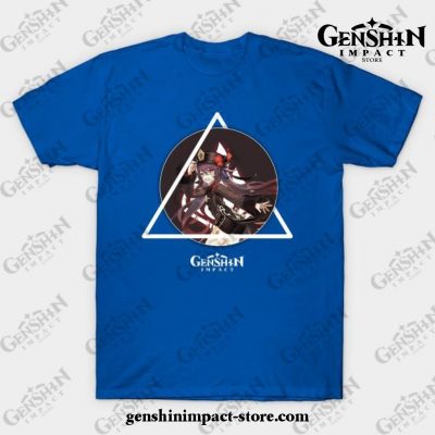 Genshin Impact - Hu Tao 3 T-Shirt Blue / S