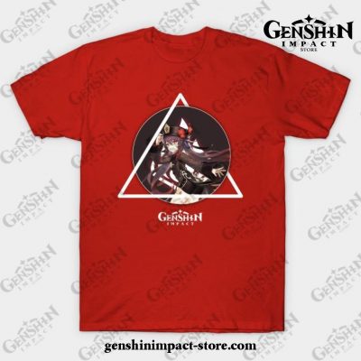 Genshin Impact - Hu Tao 3 T-Shirt Red / S