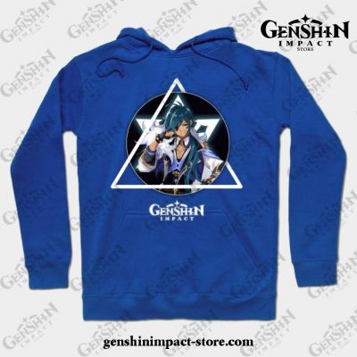 Genshin Impact - Kaeya Hoodie Blue / S