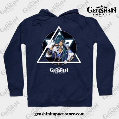 Genshin Impact - Kaeya Hoodie Navy Blue / S