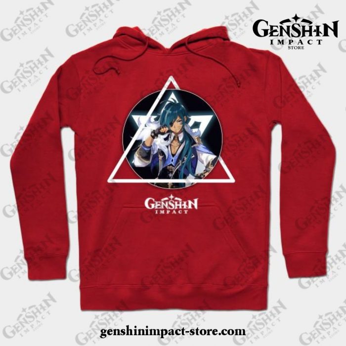Genshin Impact - Kaeya Hoodie Red / S