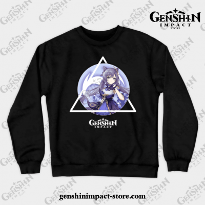 Genshin Impact - Keqing Crewneck Sweatshirt Black / S